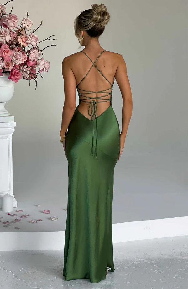 Isabel - Robe Satin