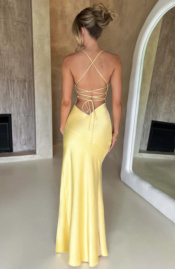 Isabel - Robe Satin