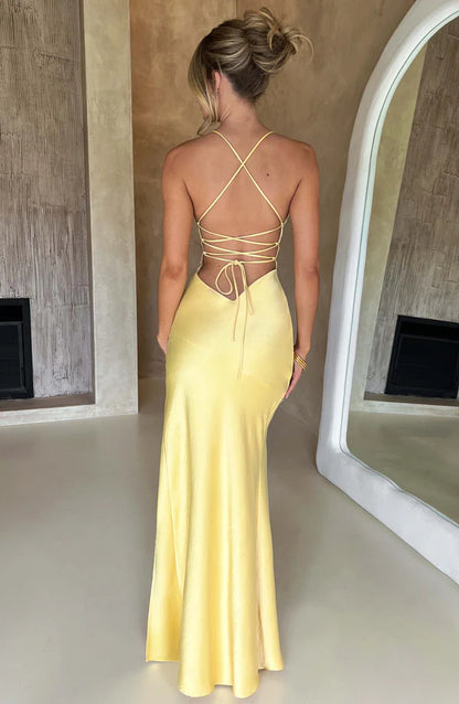 Isabel - Robe Satin