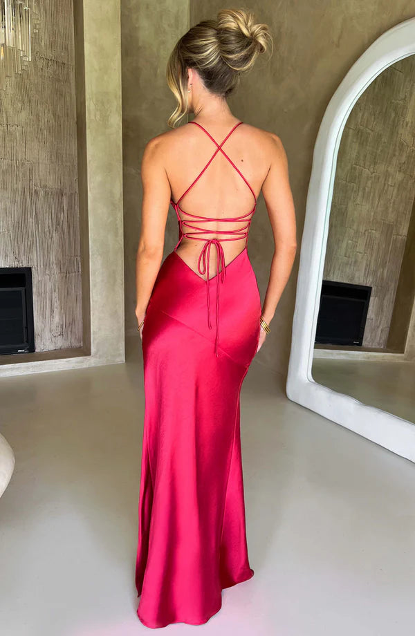 Isabel - Robe Satin