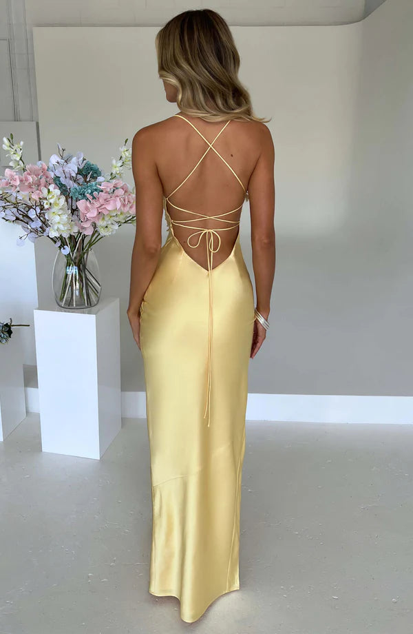 Laura - Robe Satin