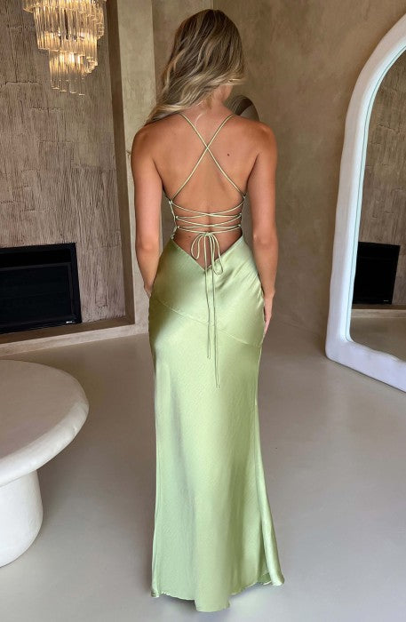 Isabel - Robe Satin
