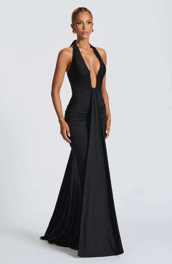 Marie - Robe en jersey fluide