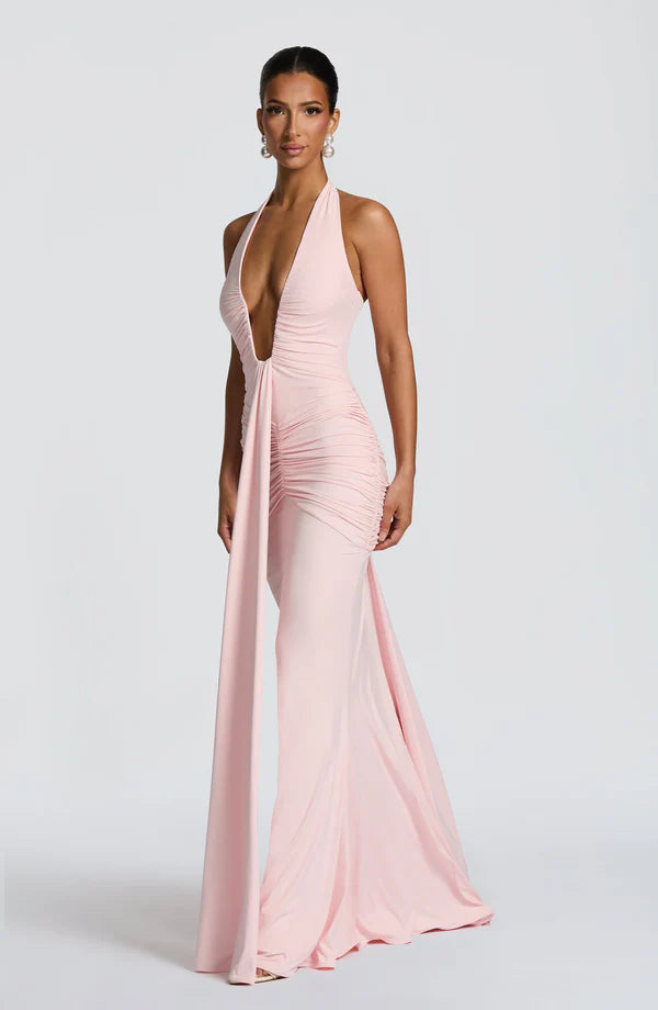 Marie - Robe en jersey fluide