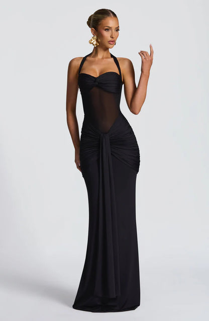 Ambre - Robe en polyester