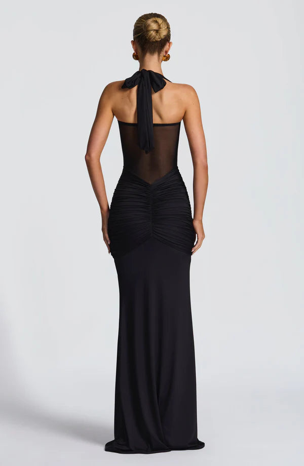 Ambre - Robe en polyester