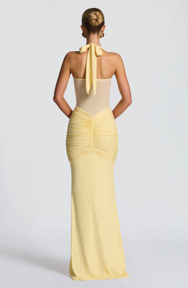 Ambre - Robe en polyester