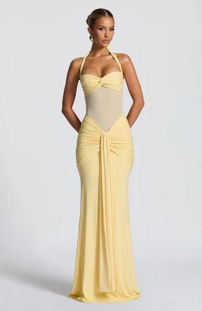 Ambre - Robe en polyester