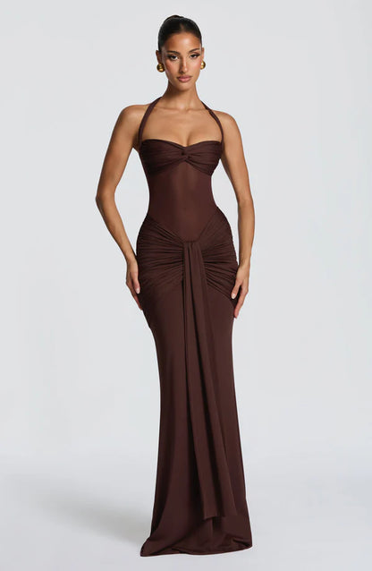 Ambre - Robe en polyester